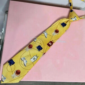 Talbots Kids Silk Basketball Tie